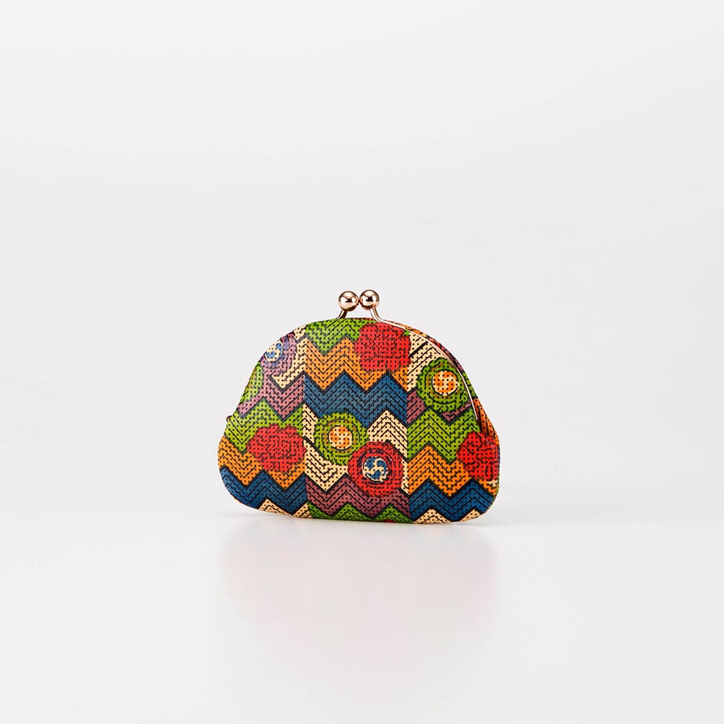 更紗121H小銭入［巴］